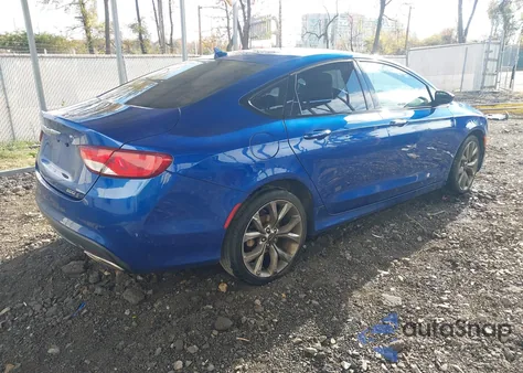 2015 Chrysler 200 S z USA, uszkodzony, nr VIN 1C3CCCBGXFN542884